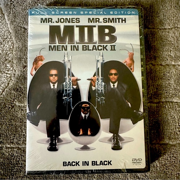 Men In Black II Full Screen DVD Back In Black New Sealed - Picture 1 of 5